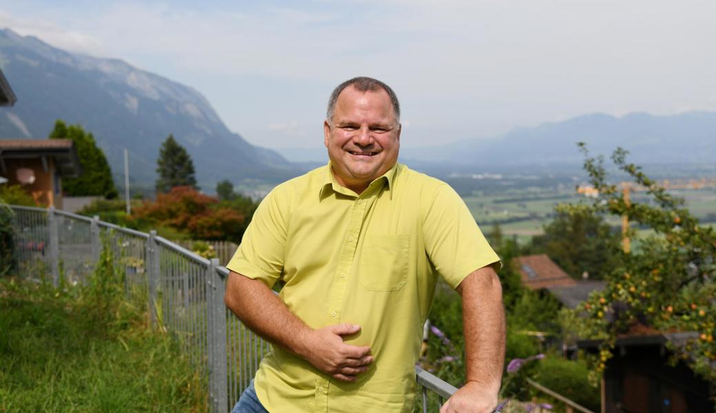 Roman Rauper will Gamser Gemeindepräsident werden. 