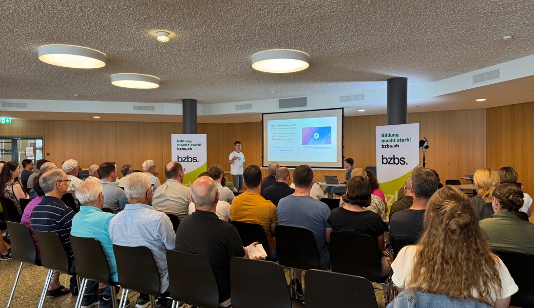 Das Interesse und das Erstaunen waren gross: Der vierte «KI-Update»-Anlass am BZBS-Standort in Buchs.