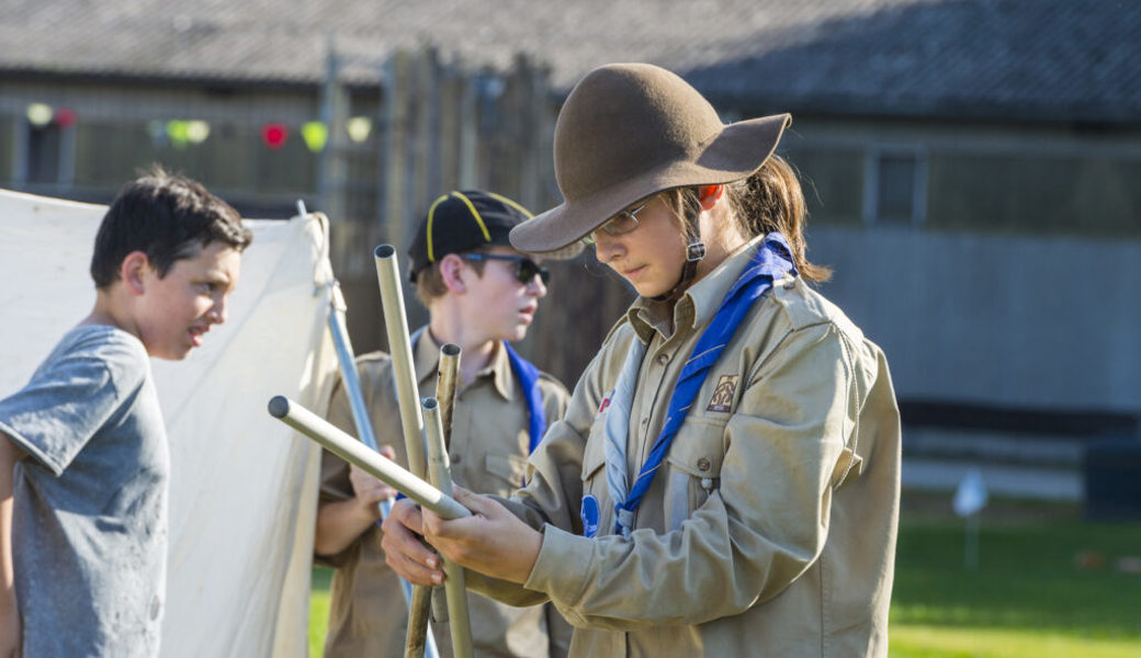  Das Bundslager der Pfadi wird ein Höhepunkt in diesem Jahr. Symbolbild