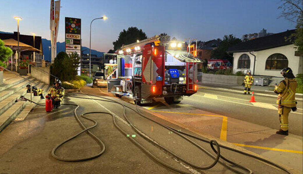 Einsatz am Montagabend beim Mühleholzmarkt. 
