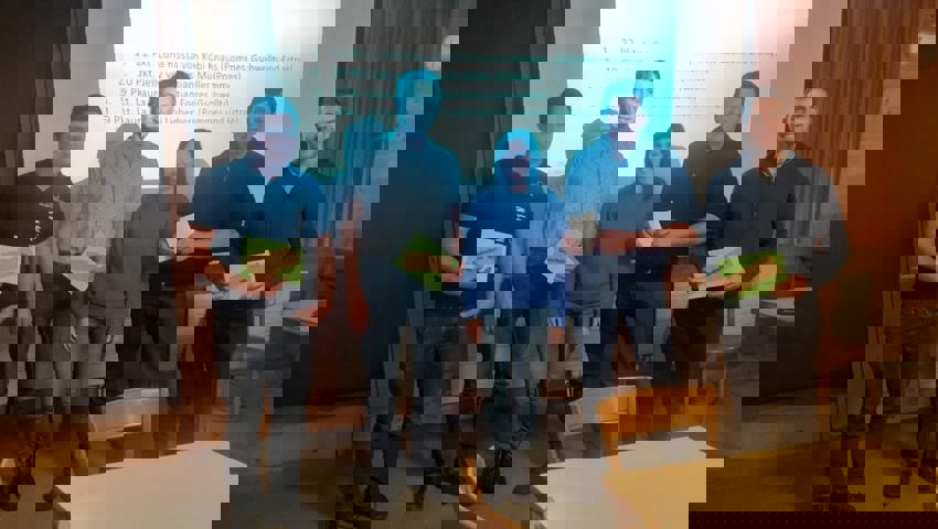  Die besten vier Kartoffelsorten wurden mit einem Preis gekürt. 