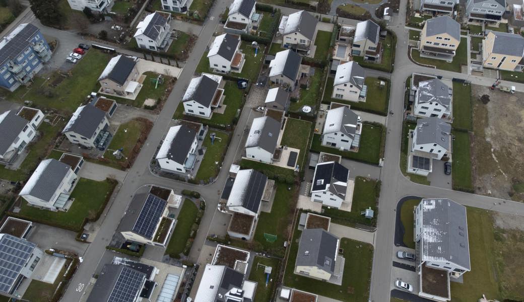 Im Thurgau stiegen die Preise für Einfamilienhäuser im Verlauf des letzten Jahres nur um 0,5 Prozent.