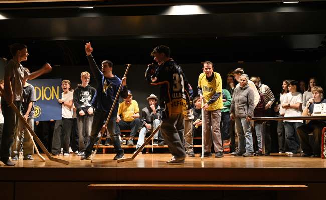 Die Weihnachtsfreude über sich kommen lassen