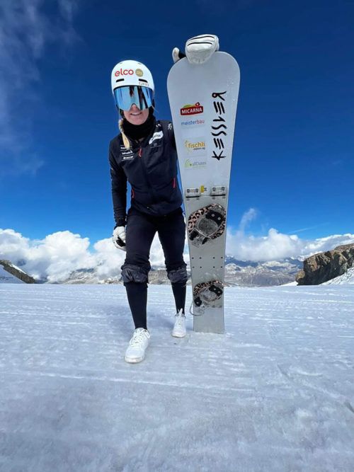  Auch für die Slalom-Queen gilt: Weiterhin Vollgas geben im Kampf um die Kugel. 