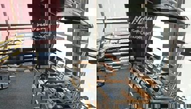 Ein Toggenburger Wintersport-Relikt im Verkehrshaus der Schweiz in Luzern