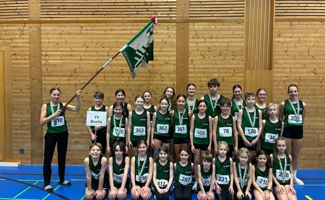 Schnelle Beine: Der TV Buchs glänzte im Sprint