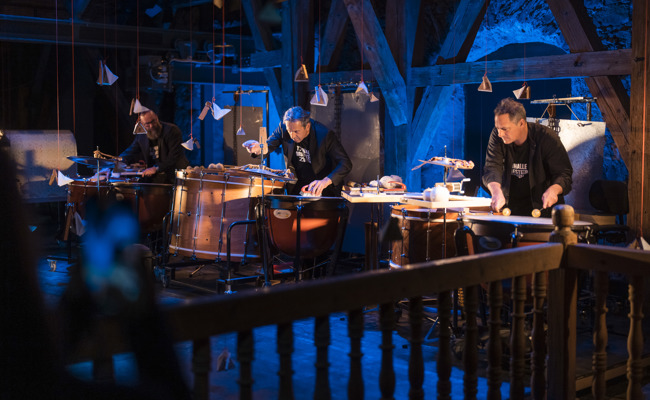 Die Schlossmediale verzauberte mit Wind, Musik und Kunst