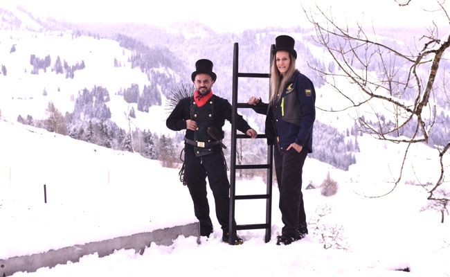 Handwerker und Glücksbringer: Kaminfeger – und -fegerinnen