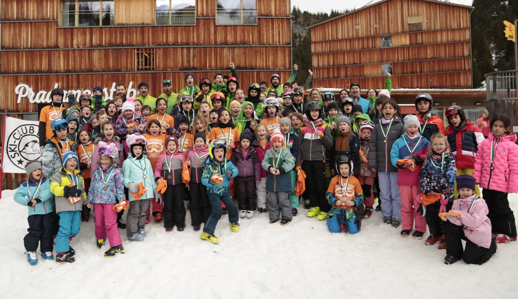 Eine ganze Woche im Schnee: Der Kinder-Skikurs des Skiclubs Buchs war ein voller Erfolg und begeisterte die Kinder. 