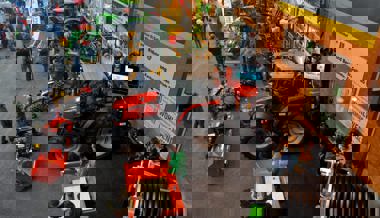 Die erste Landtechnikmesse in der Markthalle fand grossen Anklang beim Publikum