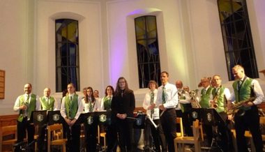 Musikgesellschaft begeistert mit einem Konzert und ehrt drei langjährige Mitglieder