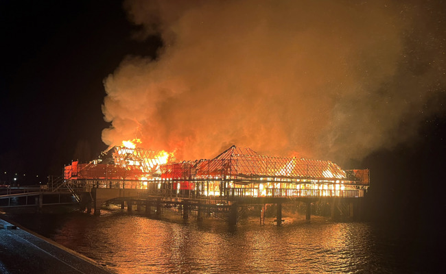 «Ein schwarzer Tag für Rorschach»: Von der Badhütte ist nach dem Brand nicht mehr viel übrig – Anwohner sind fassungslos