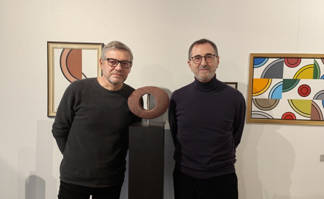 Moreno Schio und Giovanni Busa zeigen ihre Kunstwerke