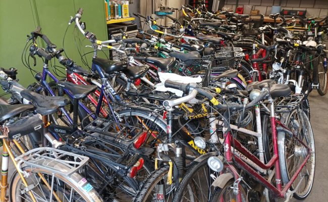 83 Velos wurden am Samstag für das Hilfsprojekt «Veloafrica» gesammelt