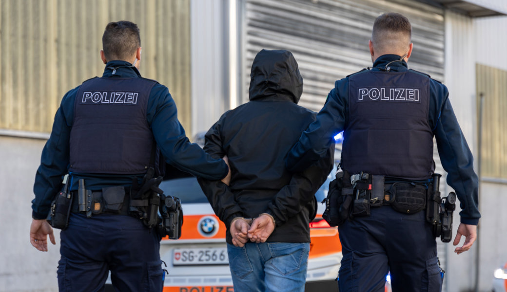 Die Kantonspolizei konnte in Sargans zwei Einbrecher festnehmen.