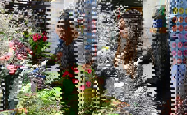 Wichtigster Tag im Jahr: Hunderte Blumensträusse für den Valentinstag