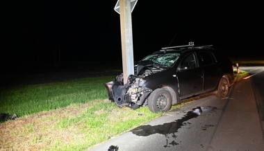 Führerausweis abgenommen: Ein fahrunfähiger Mann baute in Bad Ragaz einen Unfall