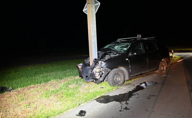 Führerausweis abgenommen: Ein fahrunfähiger Mann baute in Bad Ragaz einen Unfall