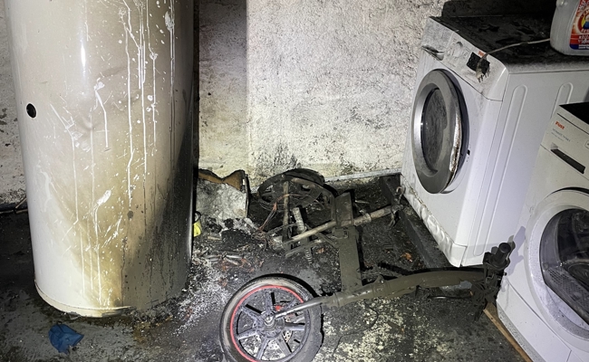 Defekt bei E-Scooter: Haus nach Brand unbewohnbar