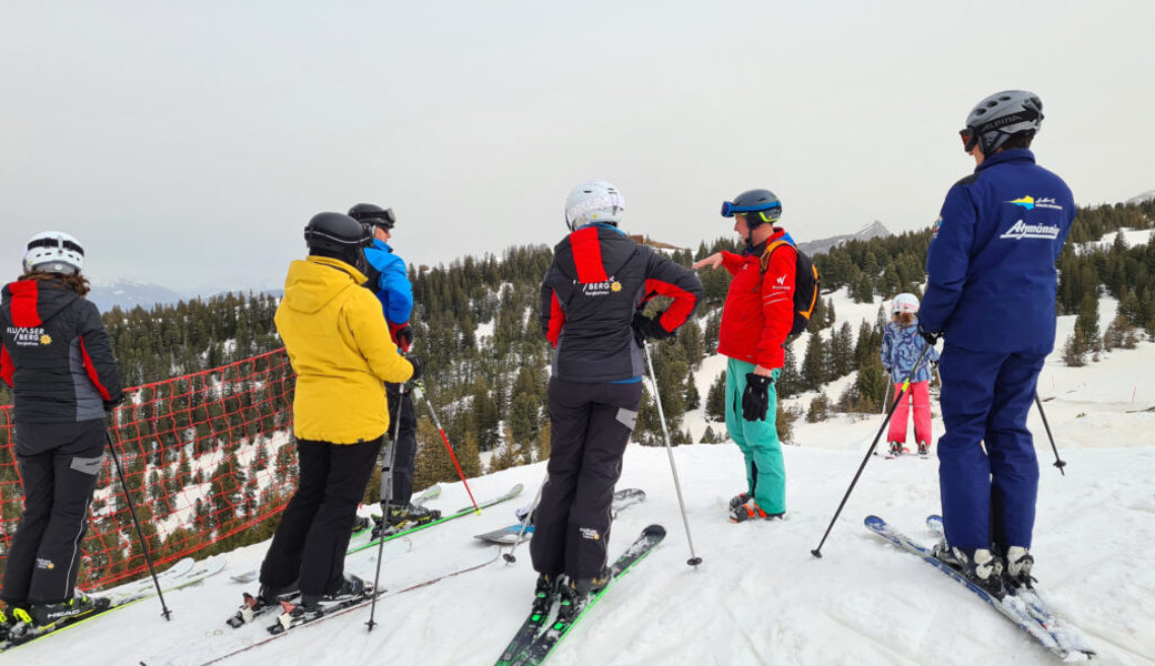  Die Verantwortlichen der Meilenweiss-Reviere lernten das Skigebiet Wildhaus kennen. 