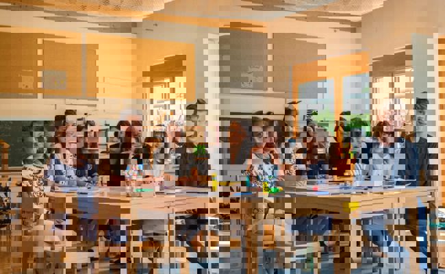 Ein Glücksfall im Klassenzimmer: Lehrerin Alexandra Rathmann spricht auch ukrainisch