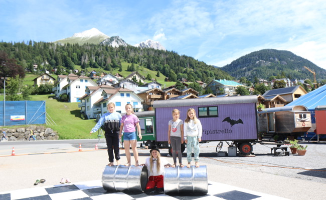 Ein Zirkus ganz in den Händen von Kindern