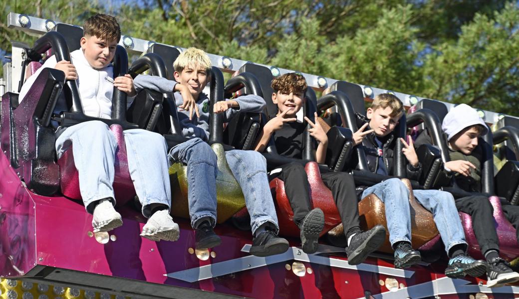 Rummel auf der Hauptstrasse: Der Trübbächler Jahrmarkt in Bildern