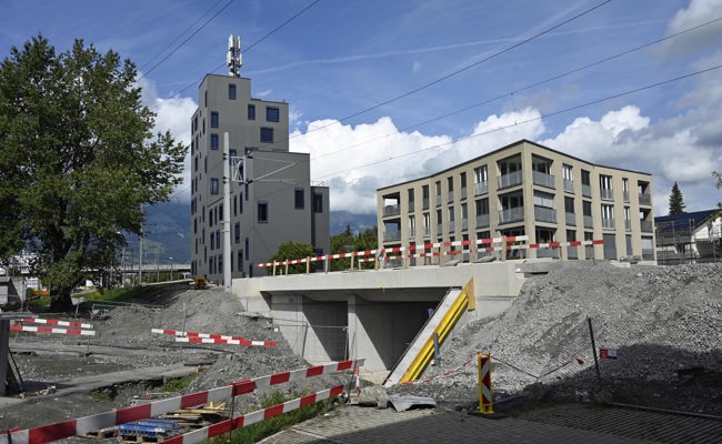 Bahnstrecke Feldkirch – Buchs: Bauarbeiten am Feiertag