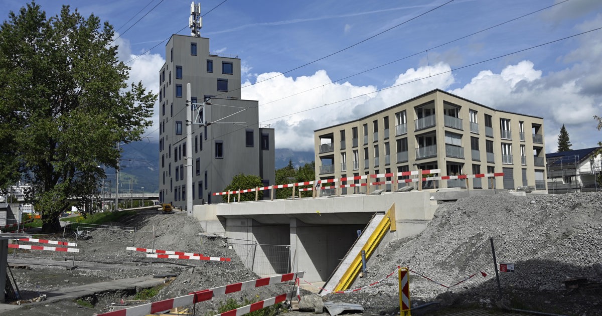 Bahnstrecke Feldkirch – Buchs: Bauarbeiten am Feiertag