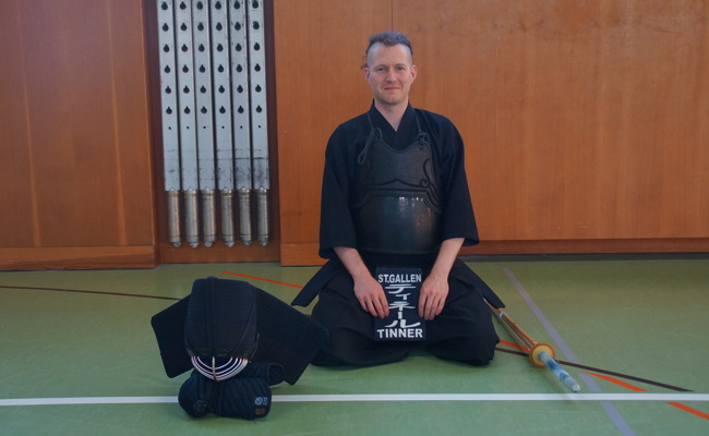 Kendo-Kämpfer Marco Tinner: «Dritter Platz wäre eine Sensation»