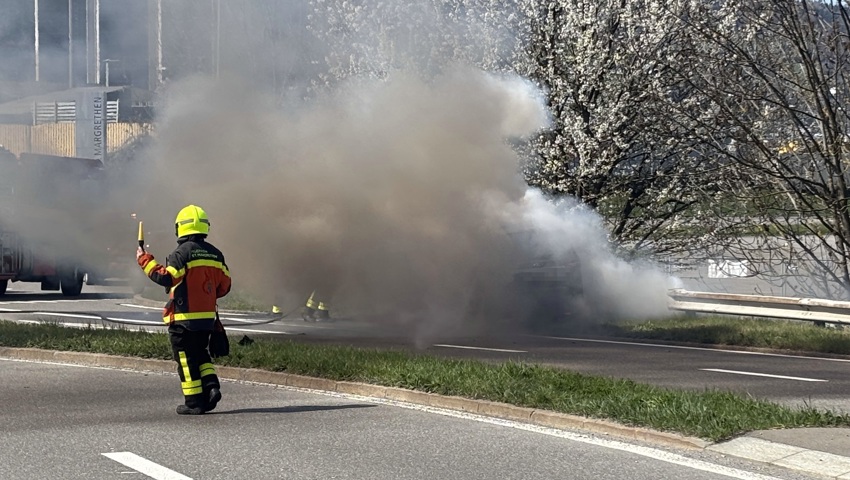 Die Feuerwehr konnte den Brand löschen.