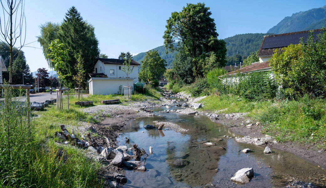 Mehr Natur mitten im Dorf: Die Revitalisierung des Sevelerbachs wird eröffnet