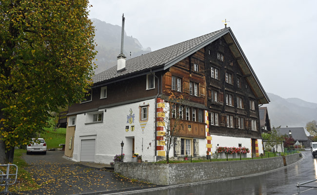 Das ist das «Stammhaus» aller noch lebenden Heeb aus Sax