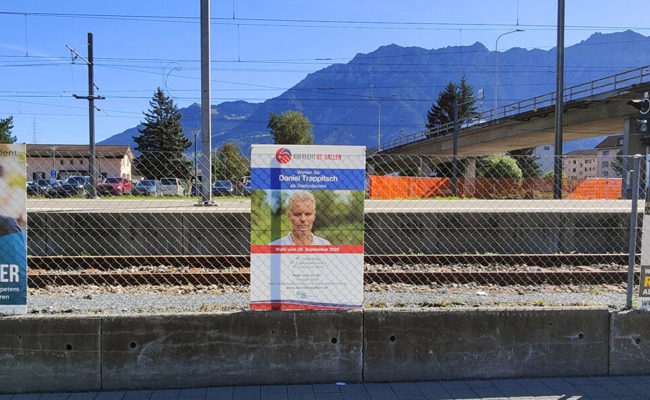 Vor der Wahl am 25. September: Rolf Pfeiffer, Diego Forrer und Daniel Trappitsch zeigen Profil