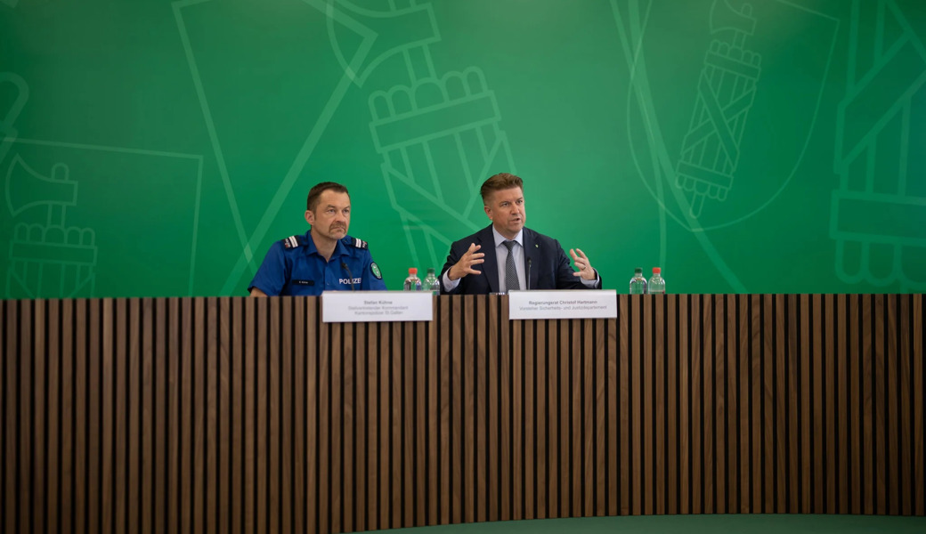 «Die Sicherheit wird sich verbessern»: St.Galler Regierung will Kantonspolizei ausbauen