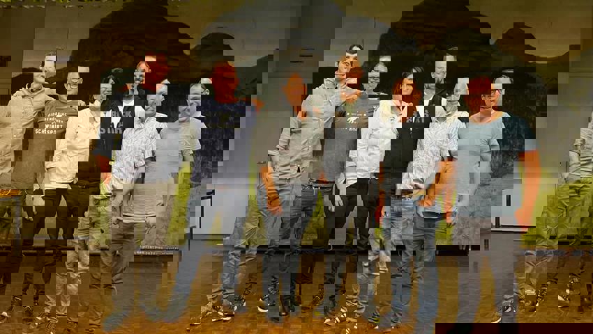  Der neue Vorstand des Schwingclubs Wartau. 