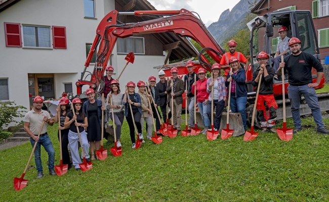 Baustart: Wohngruppen Sennwald bald gemeinsam unter einem Dach