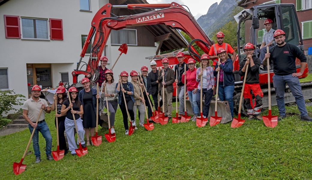 Baustart: Wohngruppen Sennwald bald gemeinsam unter einem Dach