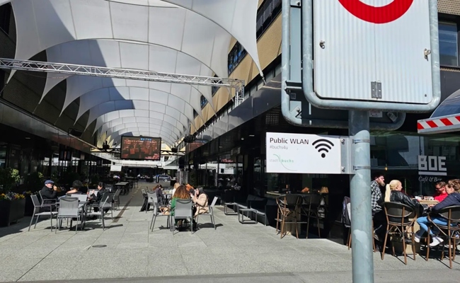 Die Stadt stellt ihr Public WLAN ein