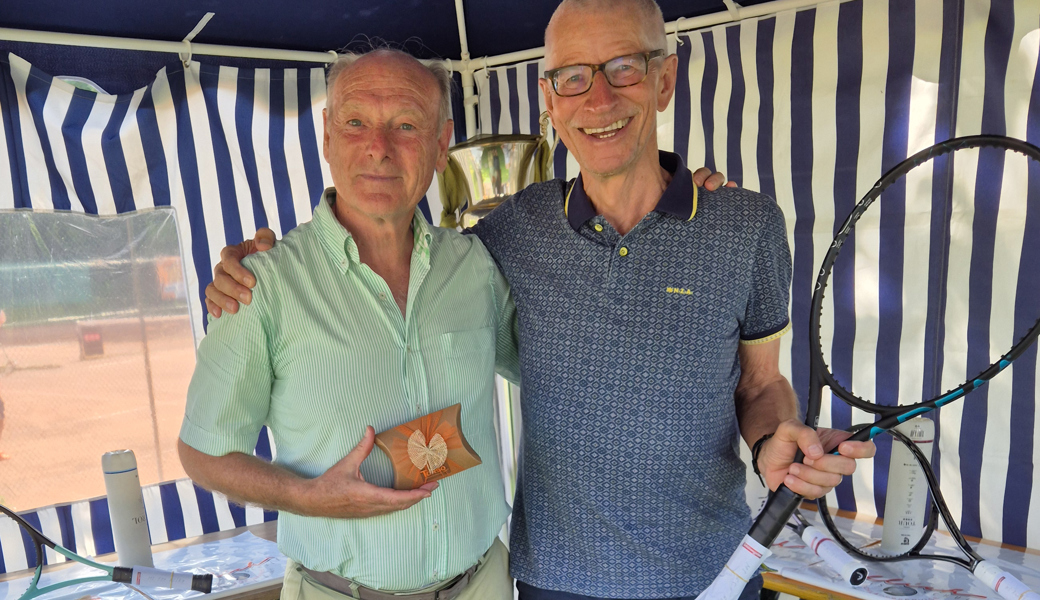 Strahlende Gesicht: Rheinaucup des TC Buchs.