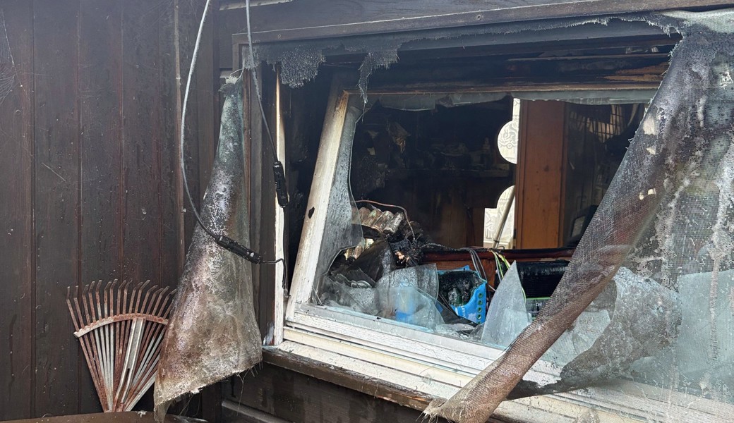 Elektrischer Defekt: Brand in Campinghaus