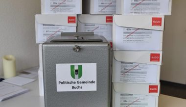 Nur die Stadt Buchs stimmte im Jahr 2021 jedes Mal genau gleich wie die Schweiz ab