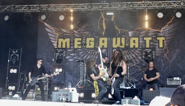Den Heimvorteil genutzt: Megawatt rockte die grosse Bühne