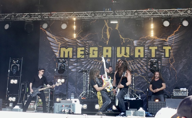 Den Heimvorteil genutzt: Megawatt rockte die grosse Bühne
