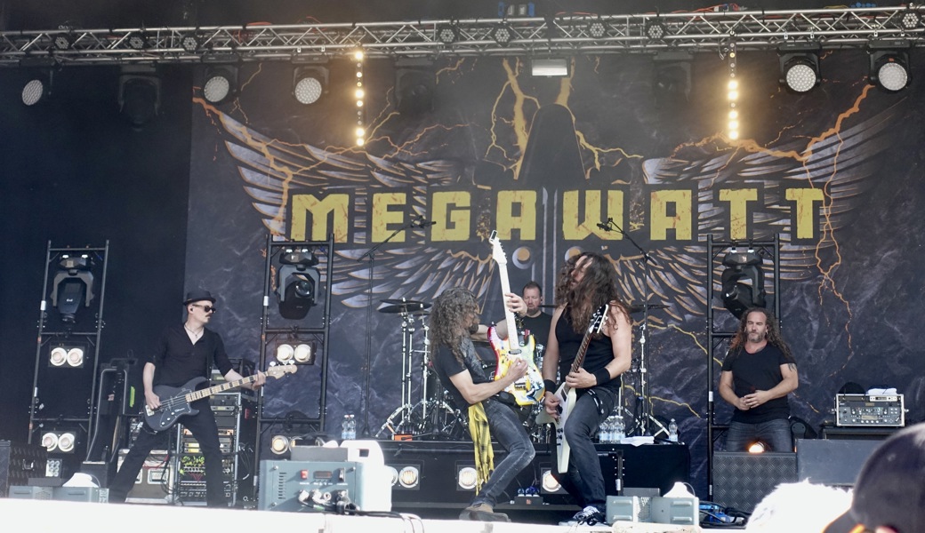 Den Heimvorteil genutzt: Megawatt rockte die grosse Bühne
