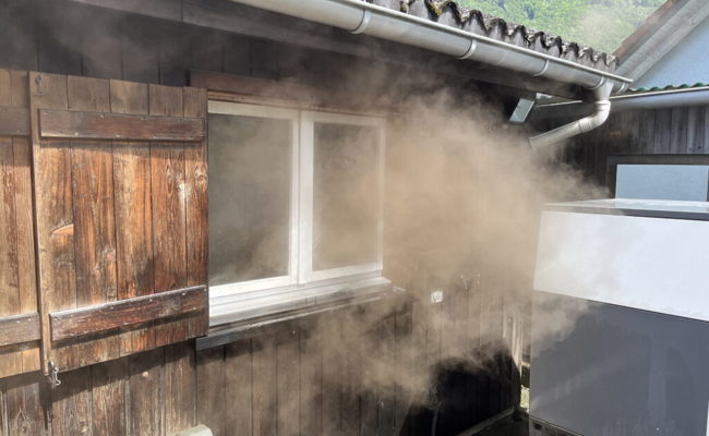 Brand in Hobby-Werkstatt in Schänis konnte unter Kontrolle gebracht werden