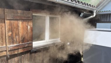 Brand in Hobby-Werkstatt in Schänis konnte unter Kontrolle gebracht werden