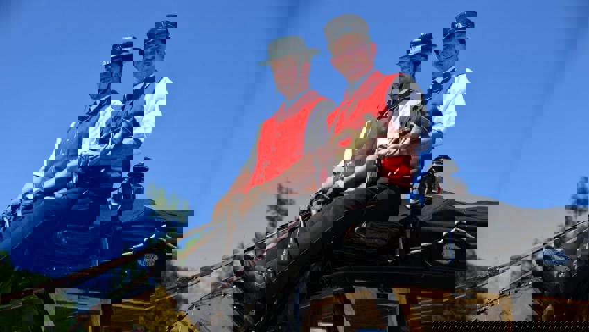  Sandro Scherrer (rechts) und Sohn Beni Scherrer.