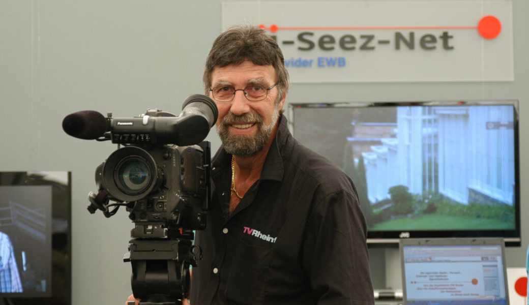  Kurz nach dem Sendestart im Jahr 2008: Mario Robbi hat sich in den letzten Jahren mit Hingabe dem Sender TV Rheintal gewidmet. 