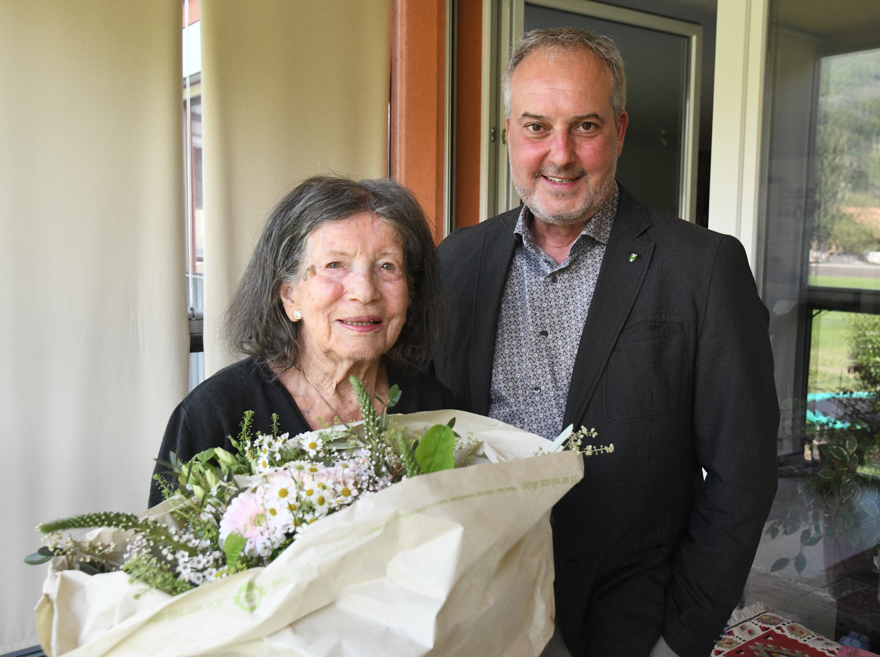 Bei bester Gesundheit: Mathilde Lüpold feiert 104. Geburtstag